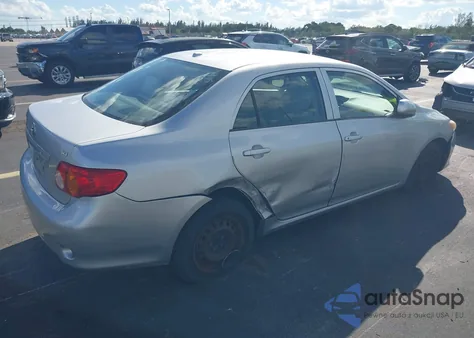 2009 Toyota Corolla Le z USA, uszkodzony, nr VIN 1NXBU40E39Z117489